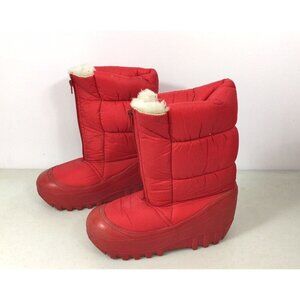 Vintage Red Boots Insulated Womens 6